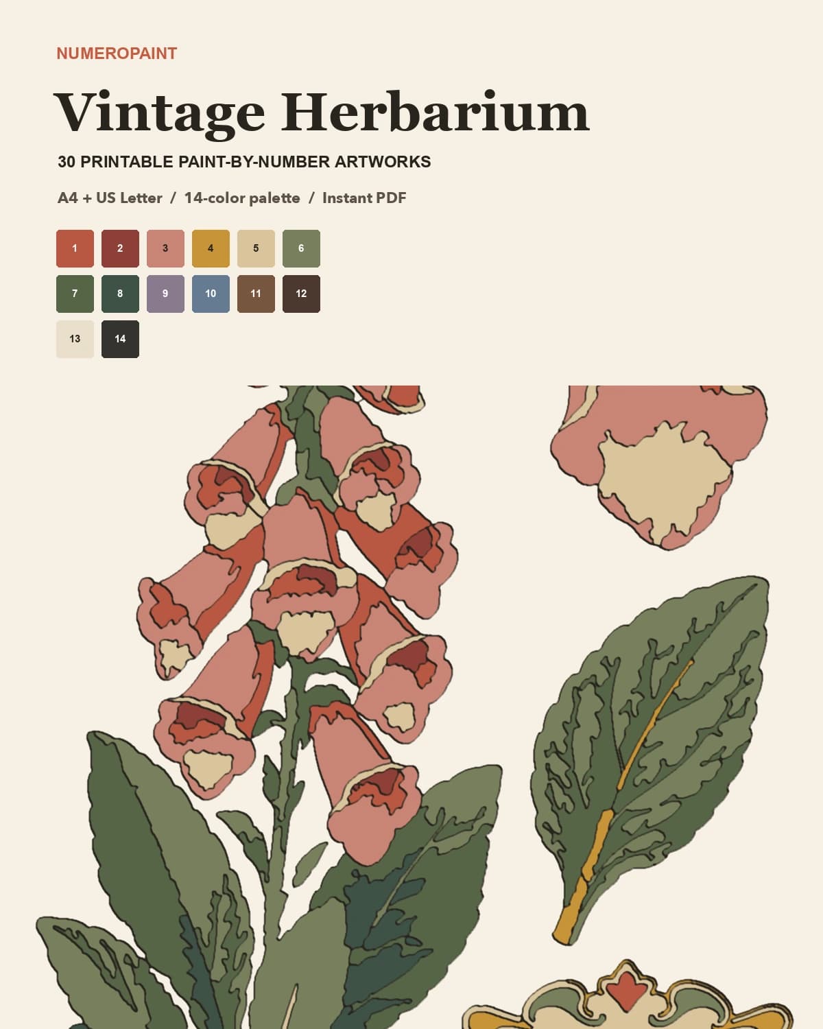 Vintage-Herbarium